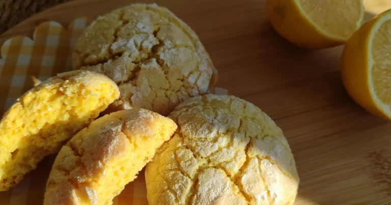 Lemon Cake Mix Cookies